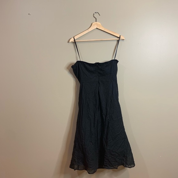 SALE‼️ j.crew strapless black polka dot dress | - Picture 4 of 4